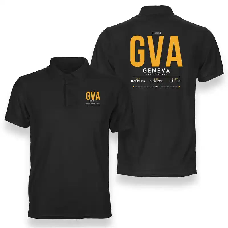 GVA - Tag - Double-Side Polo - Black