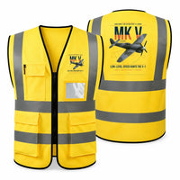 Thumbnail for Hawker Tempest Mk V aviation design on yellow high-visibility reflective vest
