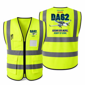 Diamond DA62 - Room for more. Ready to soar. Reflective Vests