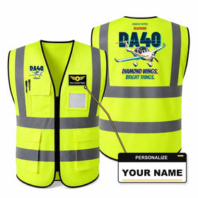 Diamond DA40 - Diamond wings. Bright things. Reflective Vests