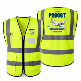 Tecnam P2006T - Twin confidence. Single grin. Reflective Vests