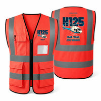 Thumbnail for Airbus H125 - Peak plans. Zero runway. design on red high-visibility reflective vest