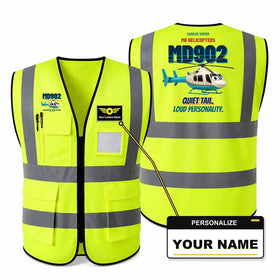 MD Helicopters MD 902 Explorer - Quiet tail. Loud personality. Reflective Vests