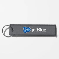 Thumbnail for JetBlue Airways Crew & Staff Tag Key Chains - Gray