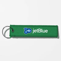 Thumbnail for JetBlue Airways Crew & Staff Tag Key Chains - Green