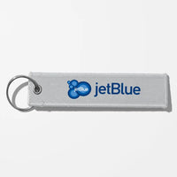 Thumbnail for JetBlue Airways Crew & Staff Tag Key Chains - Light Gray
