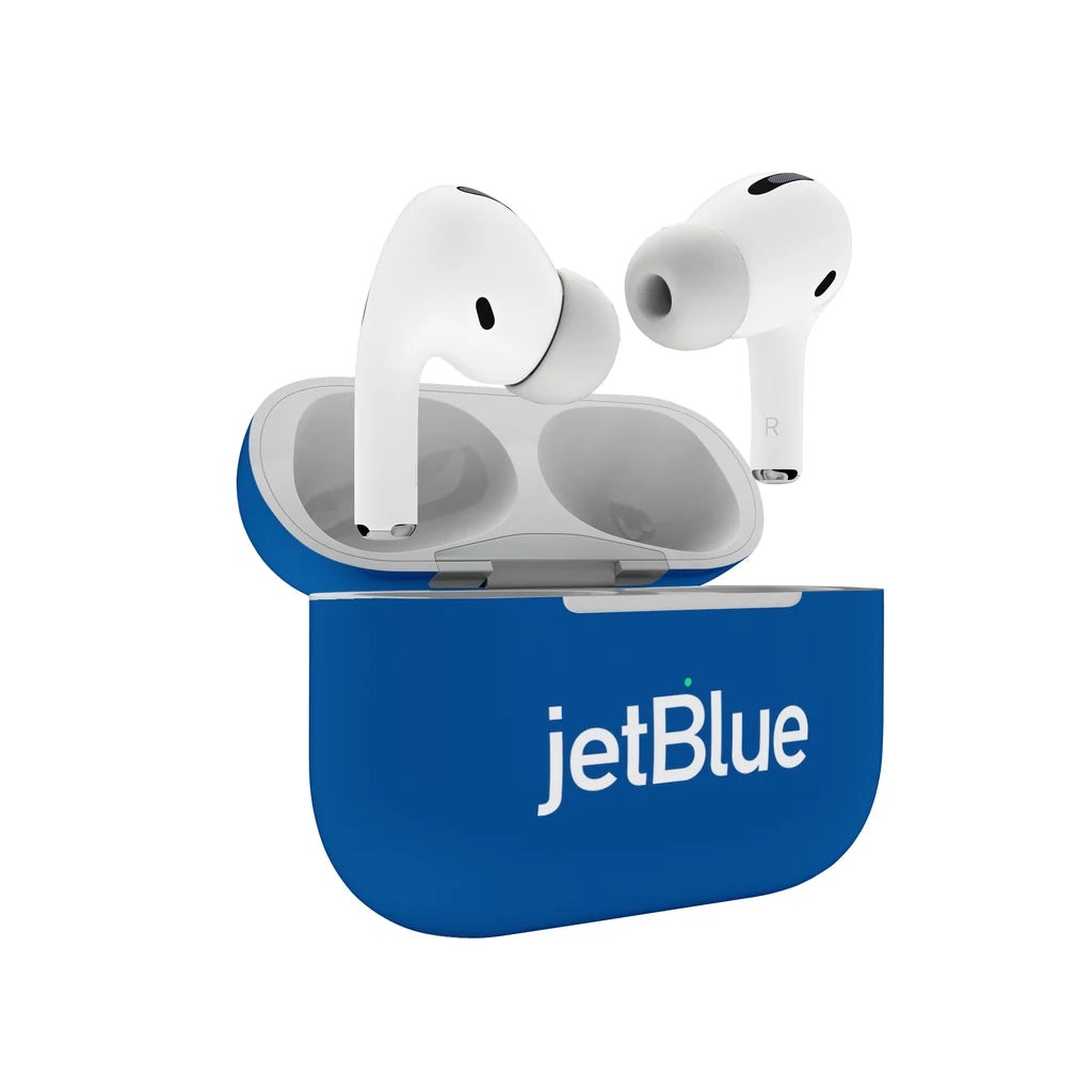 jetBlue Airways Airlines AirPods Pro plastic case - Blue