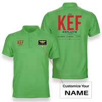 Thumbnail for KEF - Tag - Double-Side Polo - Light Green + Name