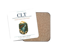 Thumbnail for Charlotte Douglas International Airport (CLT) design on white 1 piece coaster