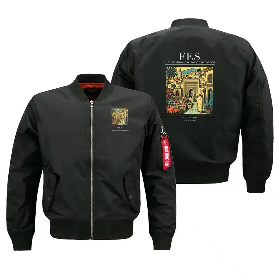FES - Poster - Bomber Jacket - Black