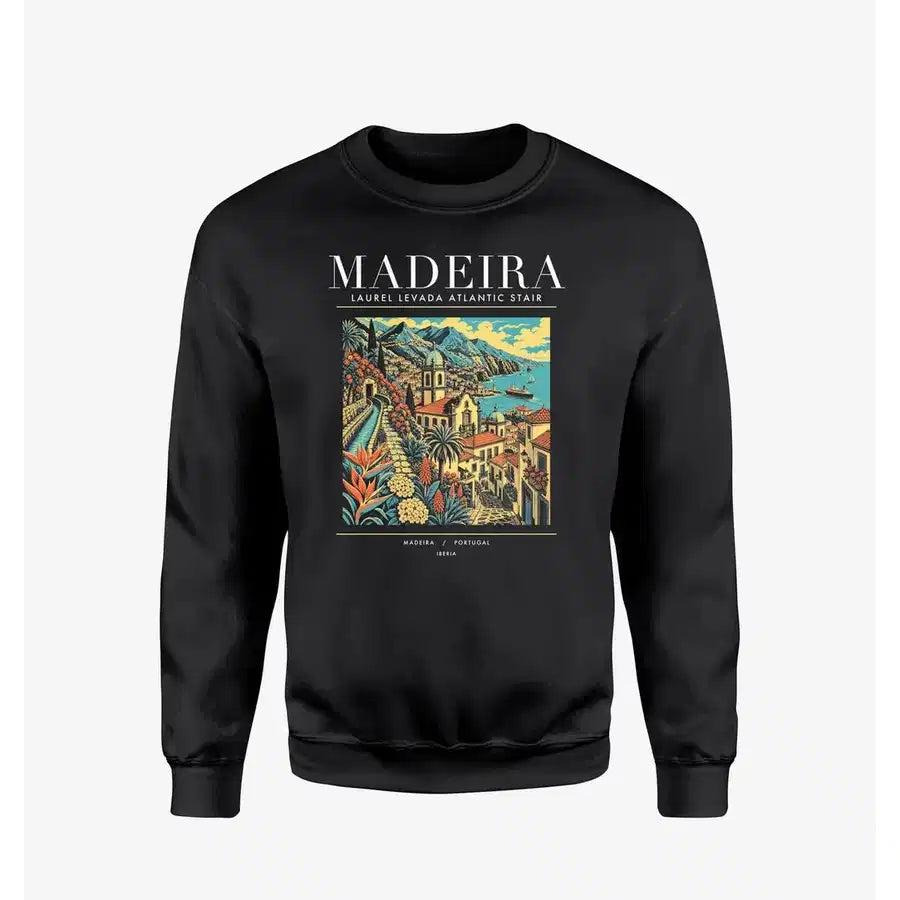 MADEIRA - Poster - Sweatshirt - Black