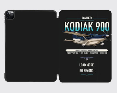 Daher Kodiak 900 design on black ipad tablet case