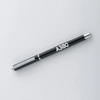 Thumbnail for Airbus A380 Flat Text ballpen - black
