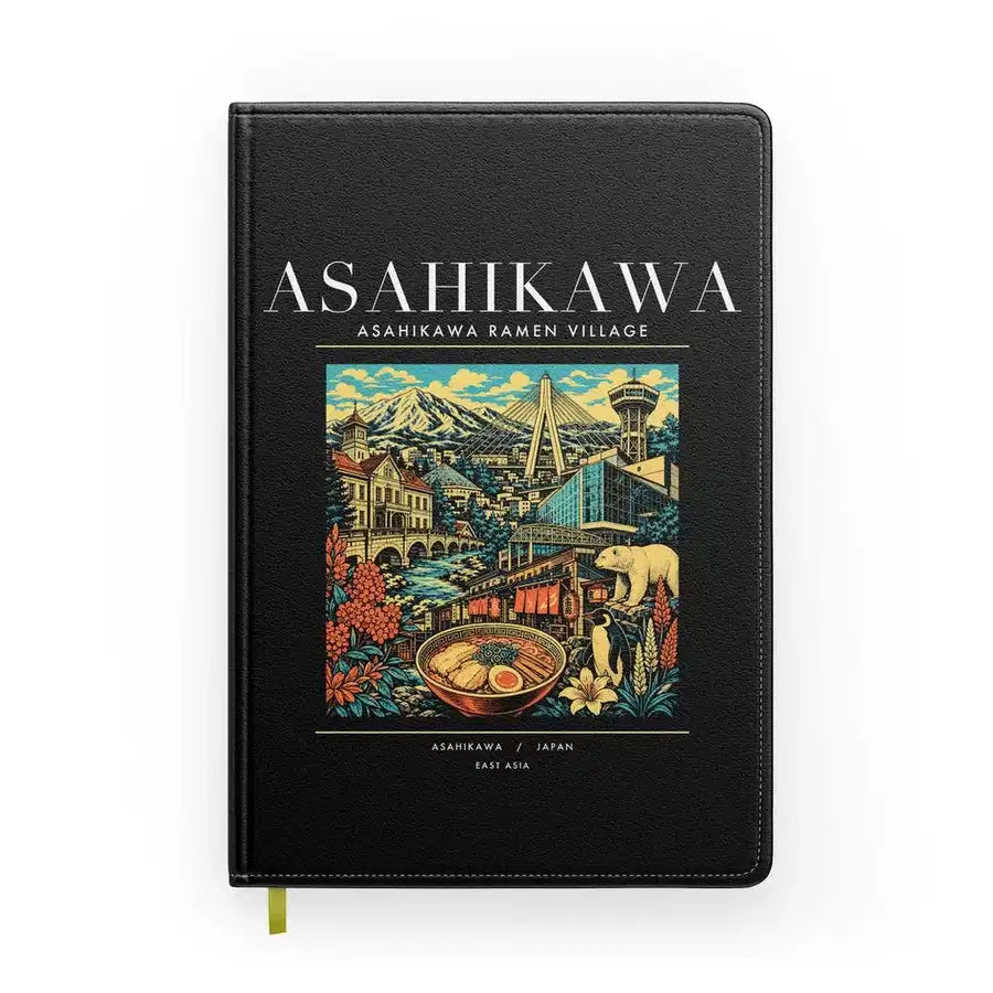 ASAHIKAWA - Poster - Notebook - Black