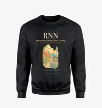 Thumbnail for Bornholm Airport (RNN) design on black sweatshirt