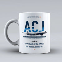 Thumbnail for ACJ350 Mug design on white airbus
