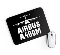 Thumbnail for Airbus A400M & Plane aviation design on neoprene with anti-slip base mouse pad.
