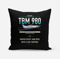 Thumbnail for Daher TBM 980 design on black pillow