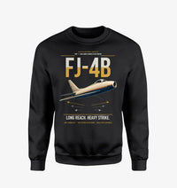 Thumbnail for FJ-4B Fury design on black sweatshirt
