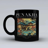 Thumbnail for PUNAKHA - Poster - Mug - Black