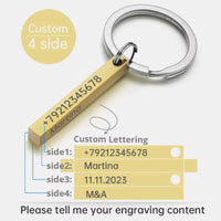 Thumbnail for Customisable Your Custom Design & Image Key Chain - view 2