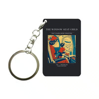Thumbnail for VINTAGE G4215 - The Window Seat Child - Designed Key Chain design on black
