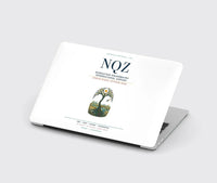 Thumbnail for Nursultan Nazarbayev International Airport Astana (NQZ) design on white MacBook case