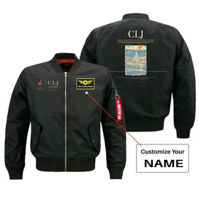 Avram Iancu Cluj International Airport (CLJ) Bomber Jacket