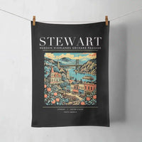Thumbnail for STEWART - Poster - Towel - Black