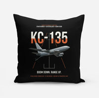 Thumbnail for KC-135 STRATOTANKER design on black pillow