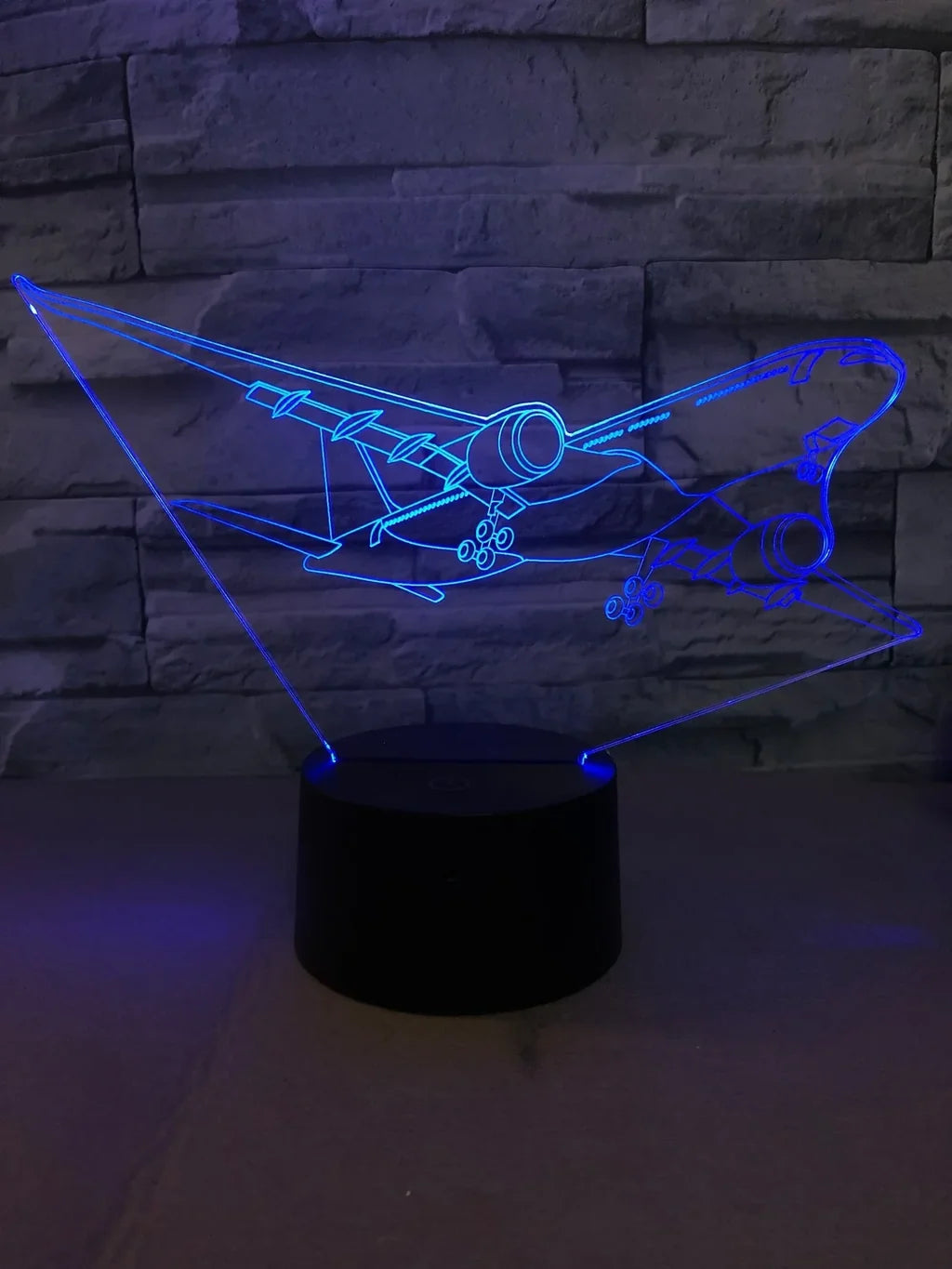 Customisable Airbus A330 3D Lamp - view 2