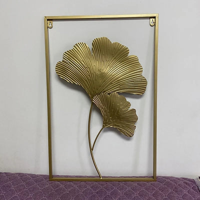 Ginkgo leaf Wall Decoration/Hanging: For Living Room aviation design on premium decorative material hanging wall decoration.