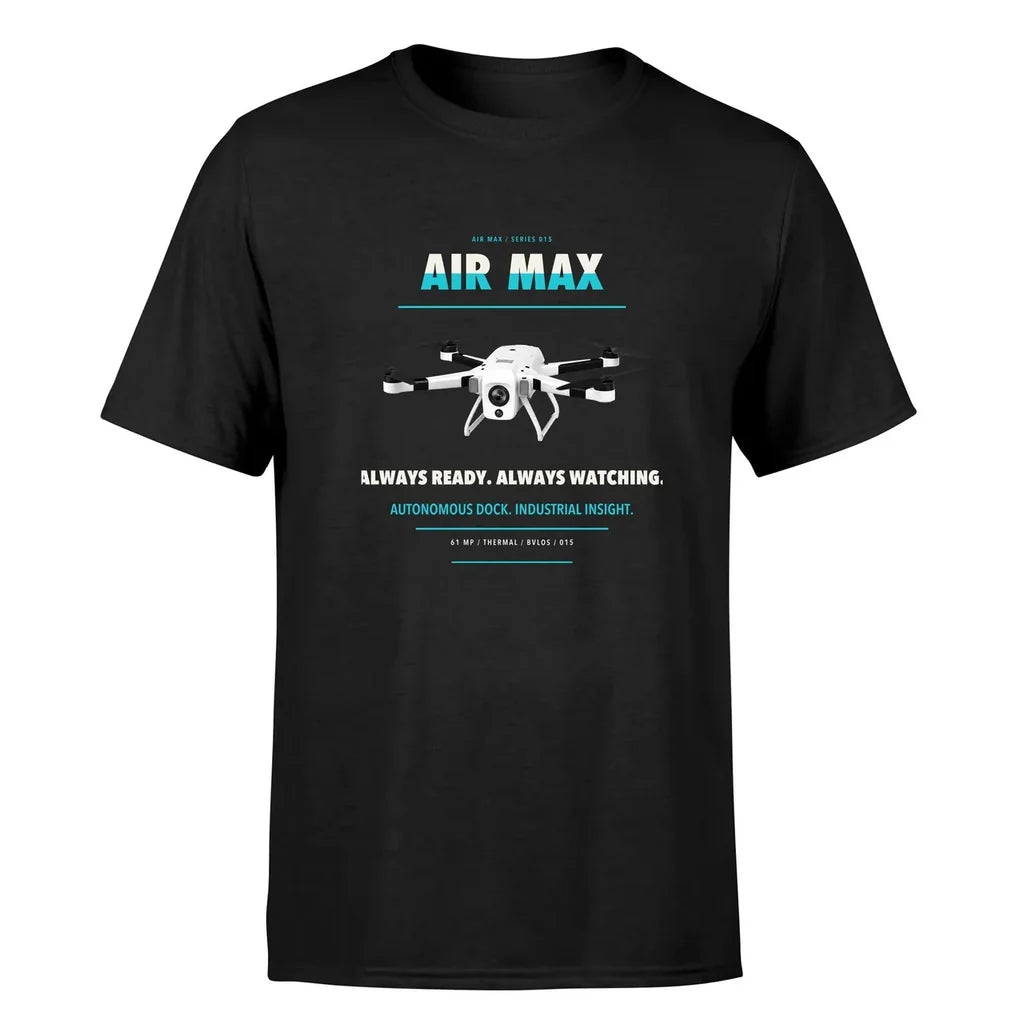 Percepto Air Max design on black single side