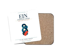 Thumbnail for Eindhoven Airport (EIN) design on white 1 piece coaster