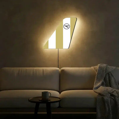 condor air Metal Wall LED Aircraft Tail (3) aviation design on durable metal with LED aircraft tail wall art.