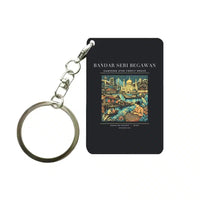 Thumbnail for BANDAR SERI BEGAWAN - Poster - Key Chain - Black