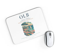 Thumbnail for Olbia Costa Smeralda Airport (OLB) design on white rectangle mouse pad