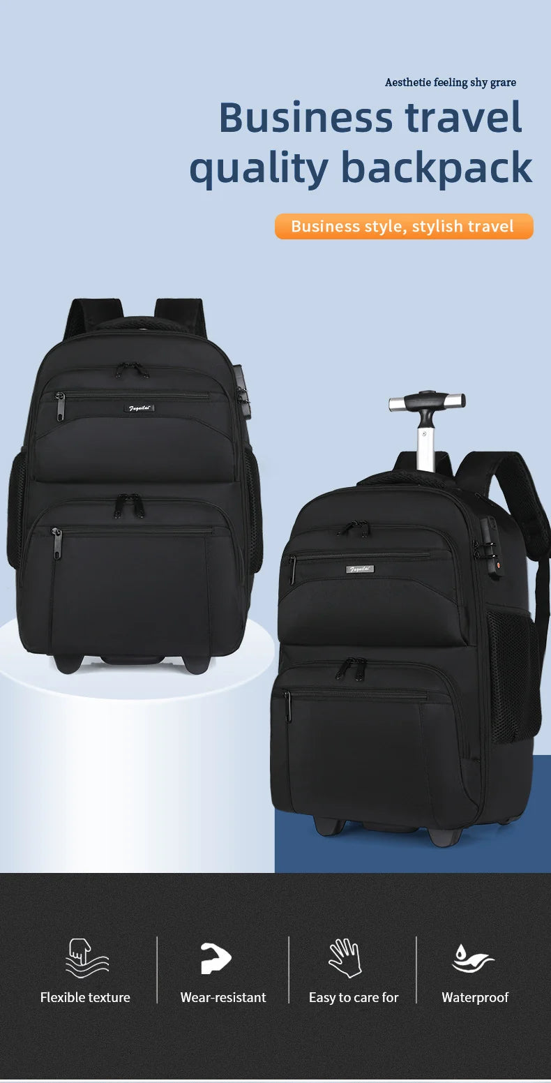 Pilot Business Travel Backpack — Durable Cabin Carry-On