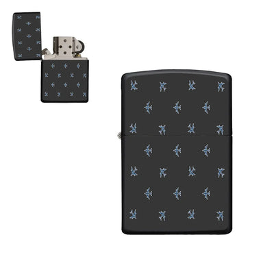 Nice Airplanes (Gray) aviation metal lighter in premium metal alloy.