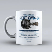 Thumbnail for XWB-84 Mug design on white trent