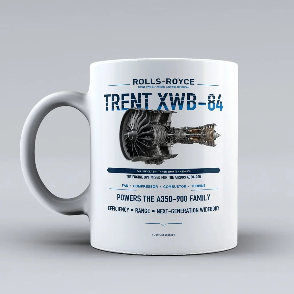 XWB-84 Mug design on white trent