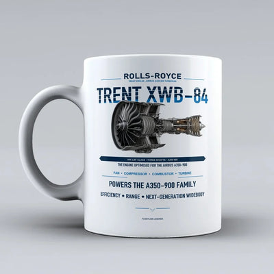 XWB-84 Mug design on white trent