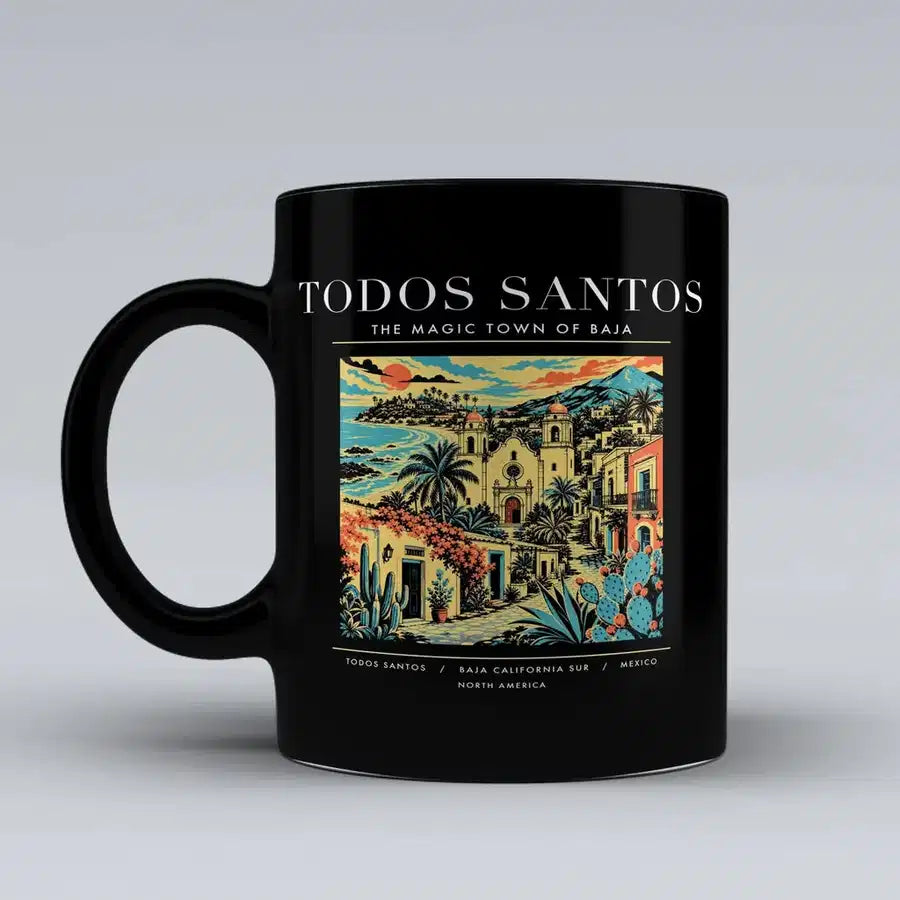 TODOS SANTOS - Poster - Mug - Black