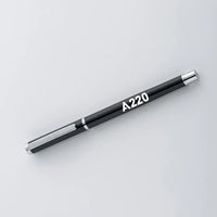Thumbnail for Airbus A220 Flat Text ballpen - black