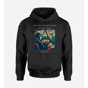 Single-Side Printing — The Solo Atlantic Night Double-Side Hoodie