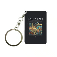 Thumbnail for LA PALMA - Poster - Key Chain - Black