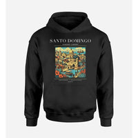 Thumbnail for SANTO DOMINGO - Poster - Premium Hoodie - Black