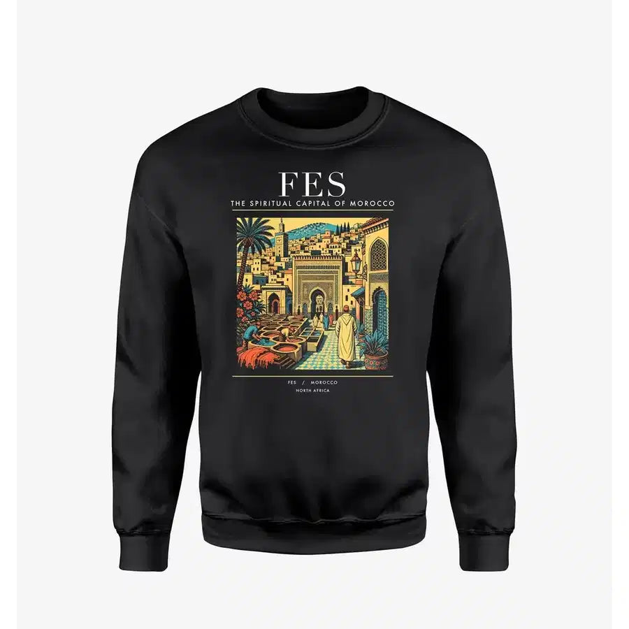FES - Poster - Sweatshirt - Black