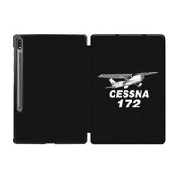 Thumbnail for The Cessna 172 aviation themed tablet case for Samsung tablet.