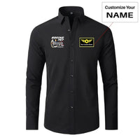 Thumbnail for Boeing 767 Engine (PW4000-94) aviation design printed on soft cotton long-sleeve 2D shirt.
